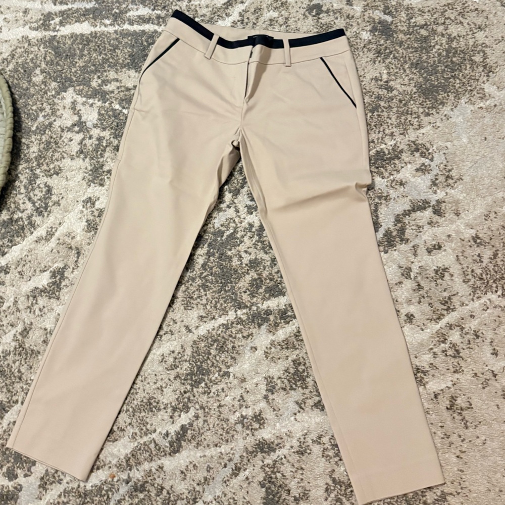 Ann Taylor Petite Beige Trousers
